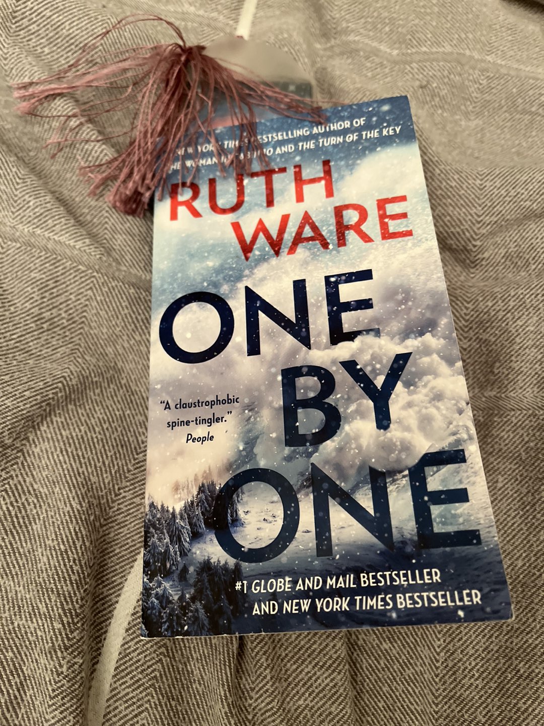 🏀 One by one by Ruth ware book thumbnail