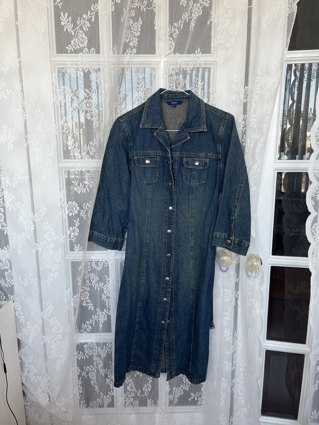 Denim dress