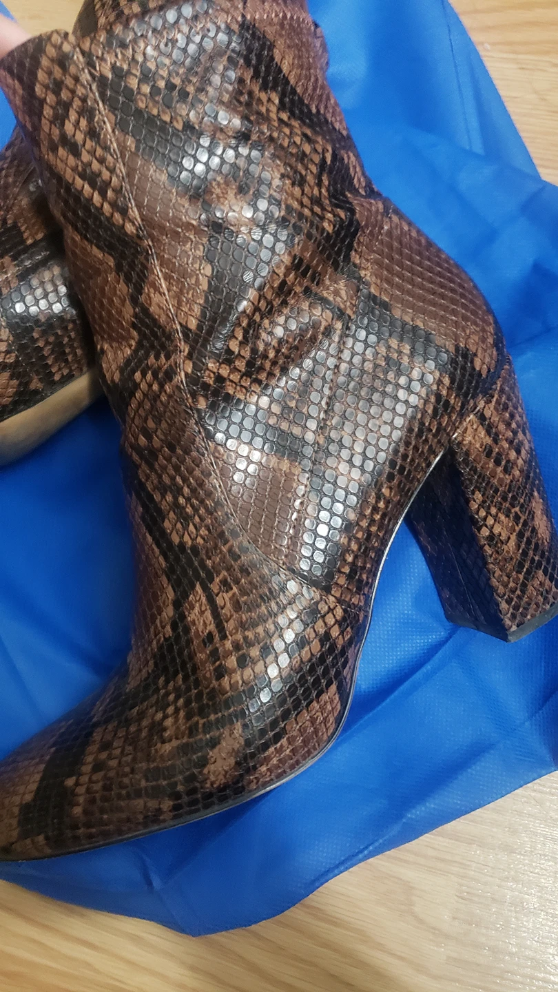 Aldo Snakeskin ankle Bootie - photo 3