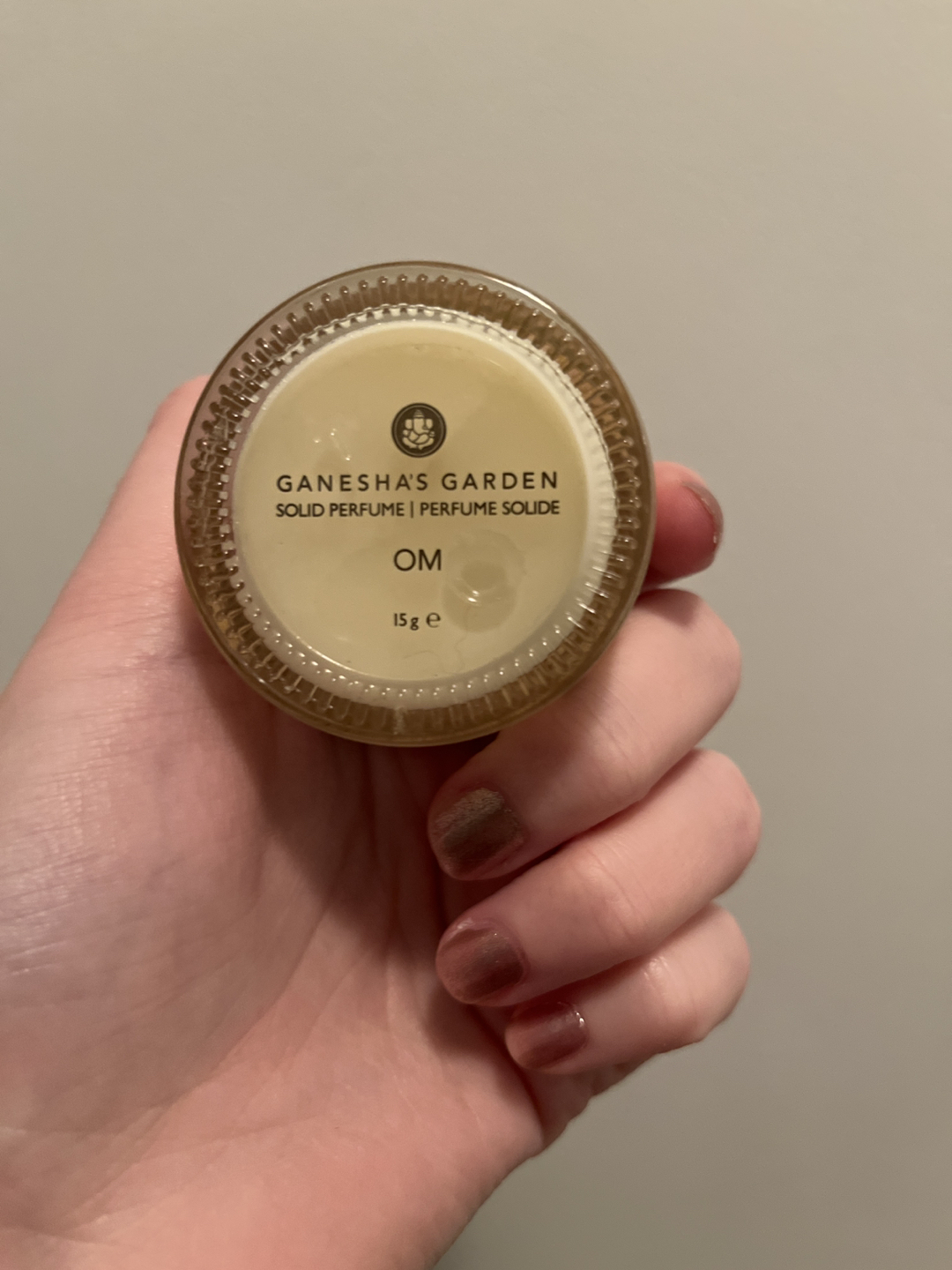 Ganesha's Garden Solid perfume (Om scent) image indicator(2)