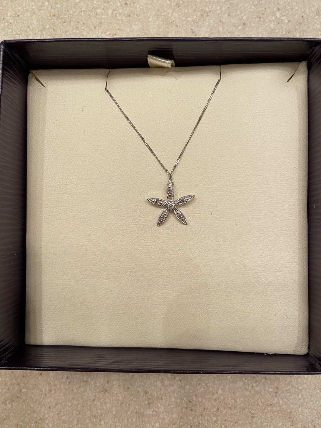Sterling silver necklace thumbnail