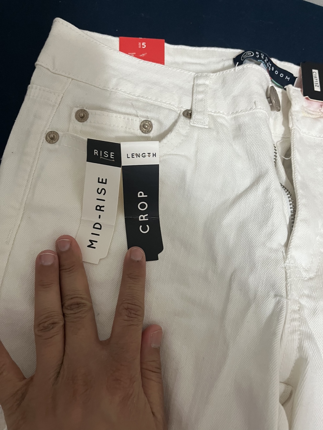White jeans - photo 3