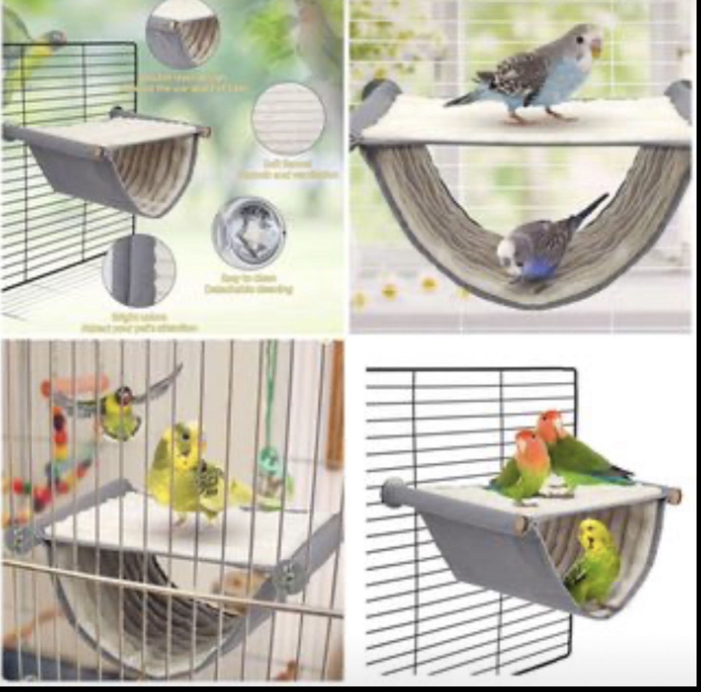 New bird hammock / tent / platform / nest thumbnail