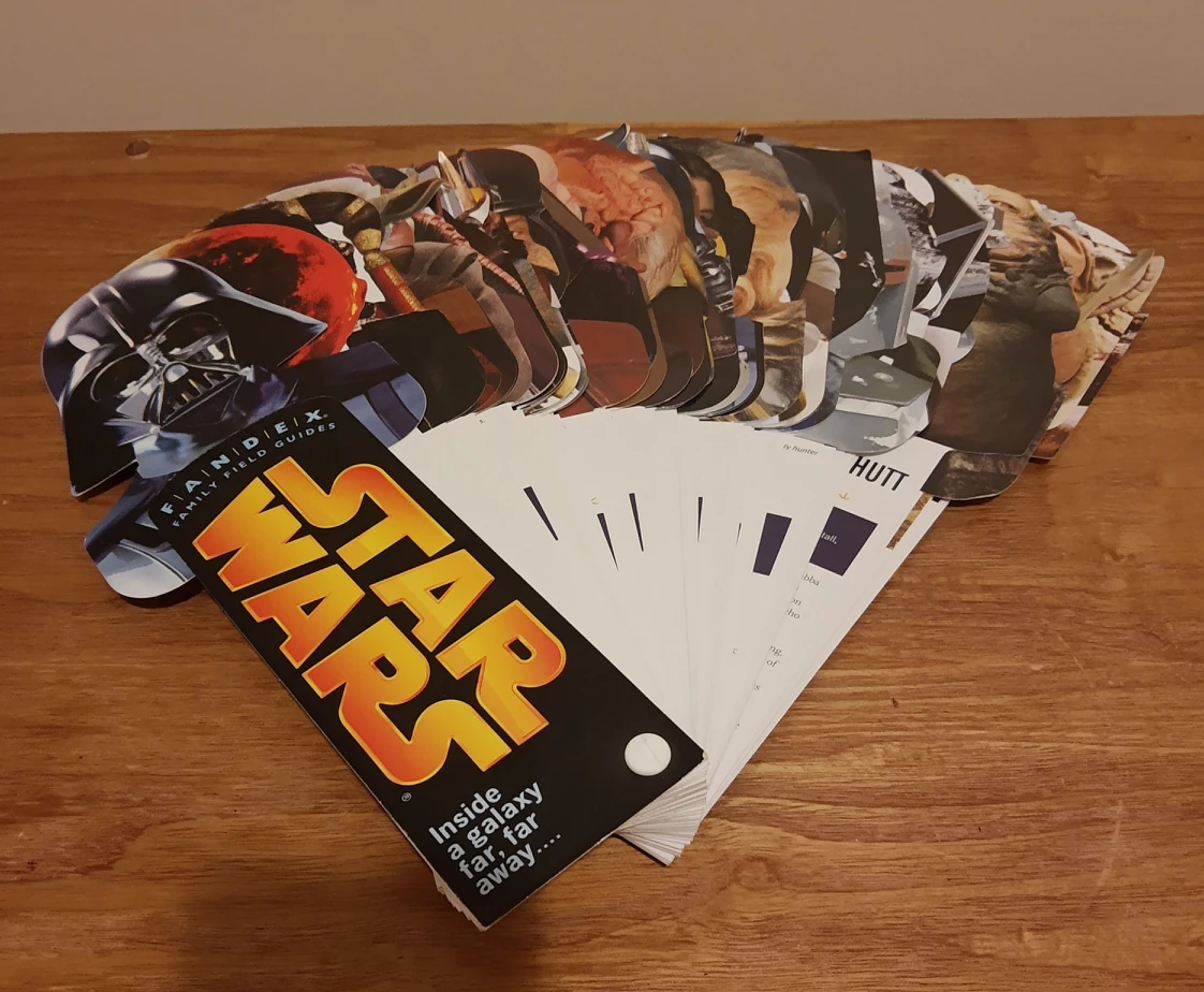 Star Wars Fandex Family Field Guide 🏀