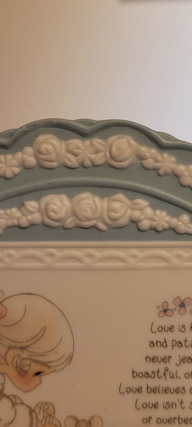 Vintage precious moments plaque image indicator(3)