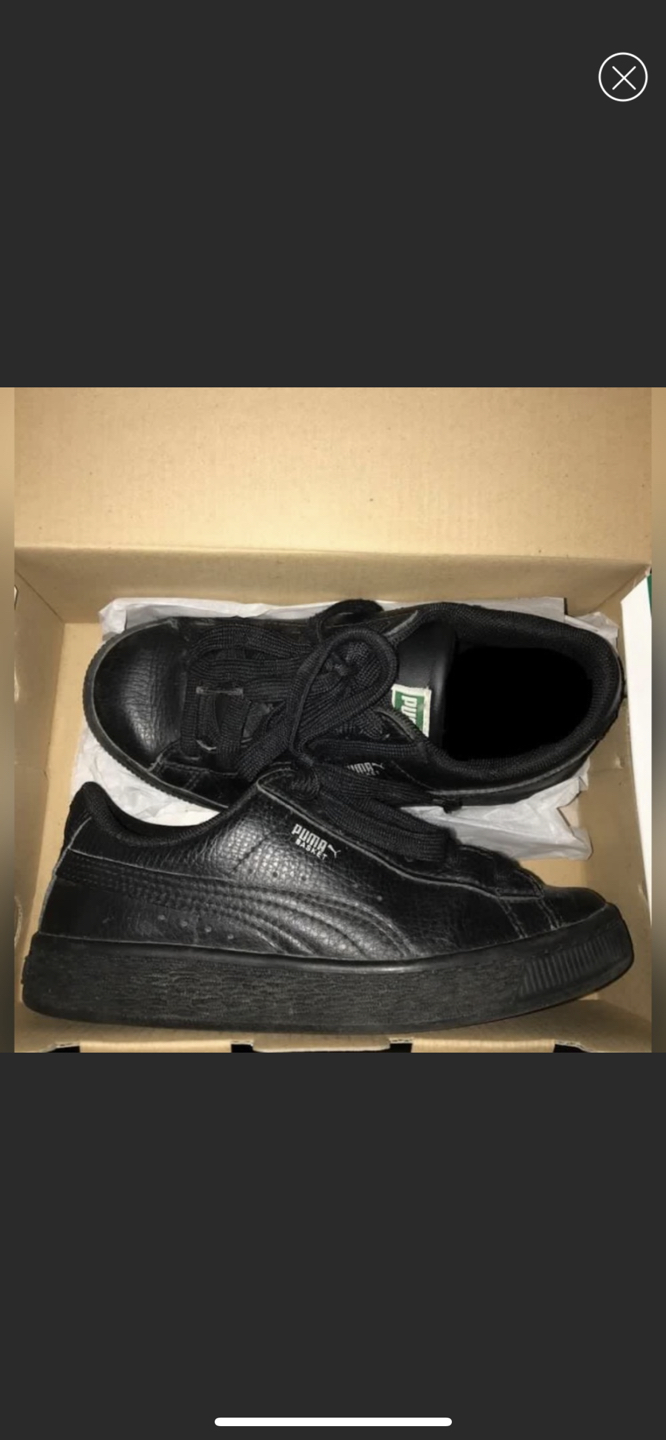 Kids puma shoes