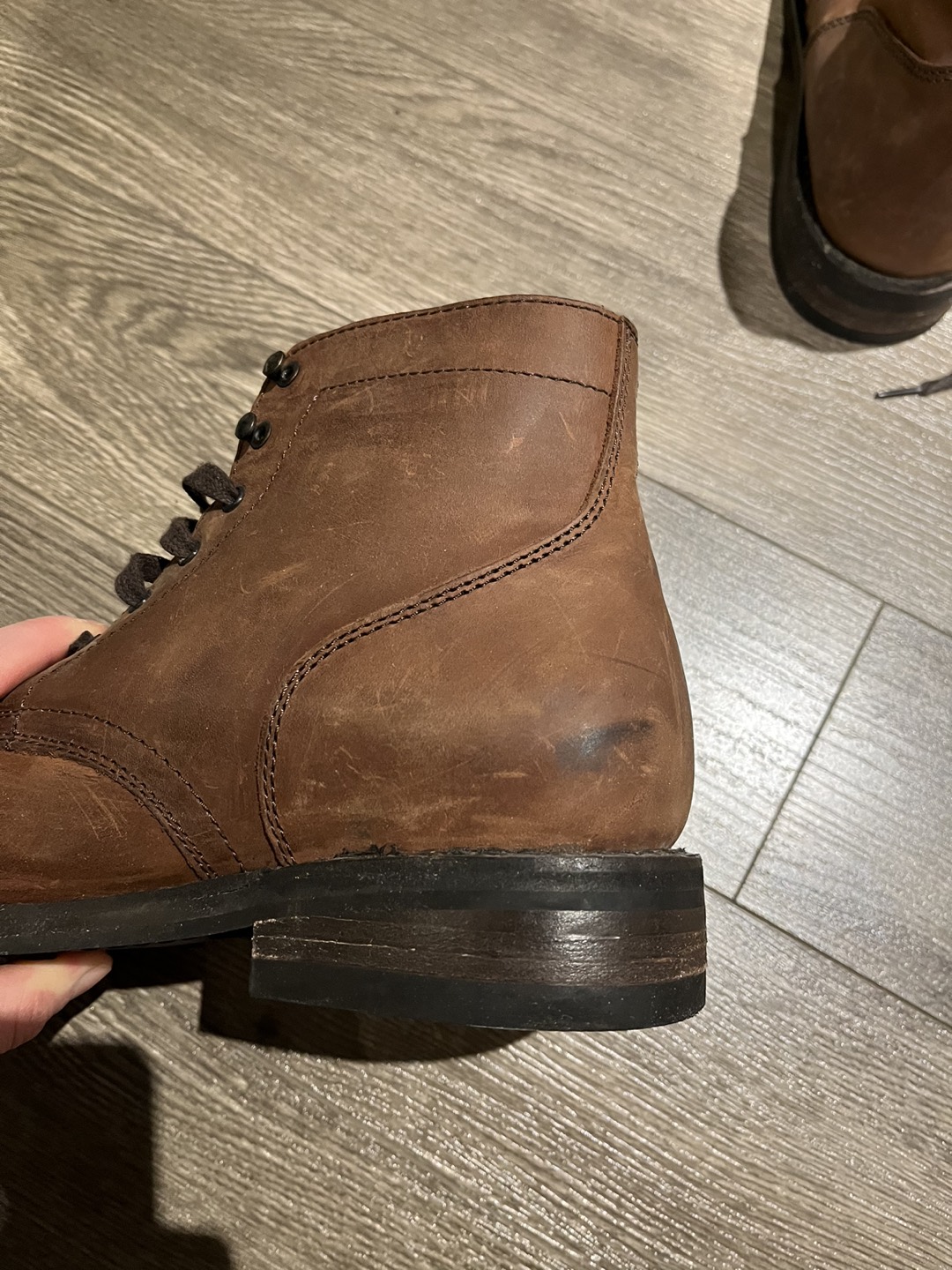 Thursday captain boot in brown. Size 9. - photo 4