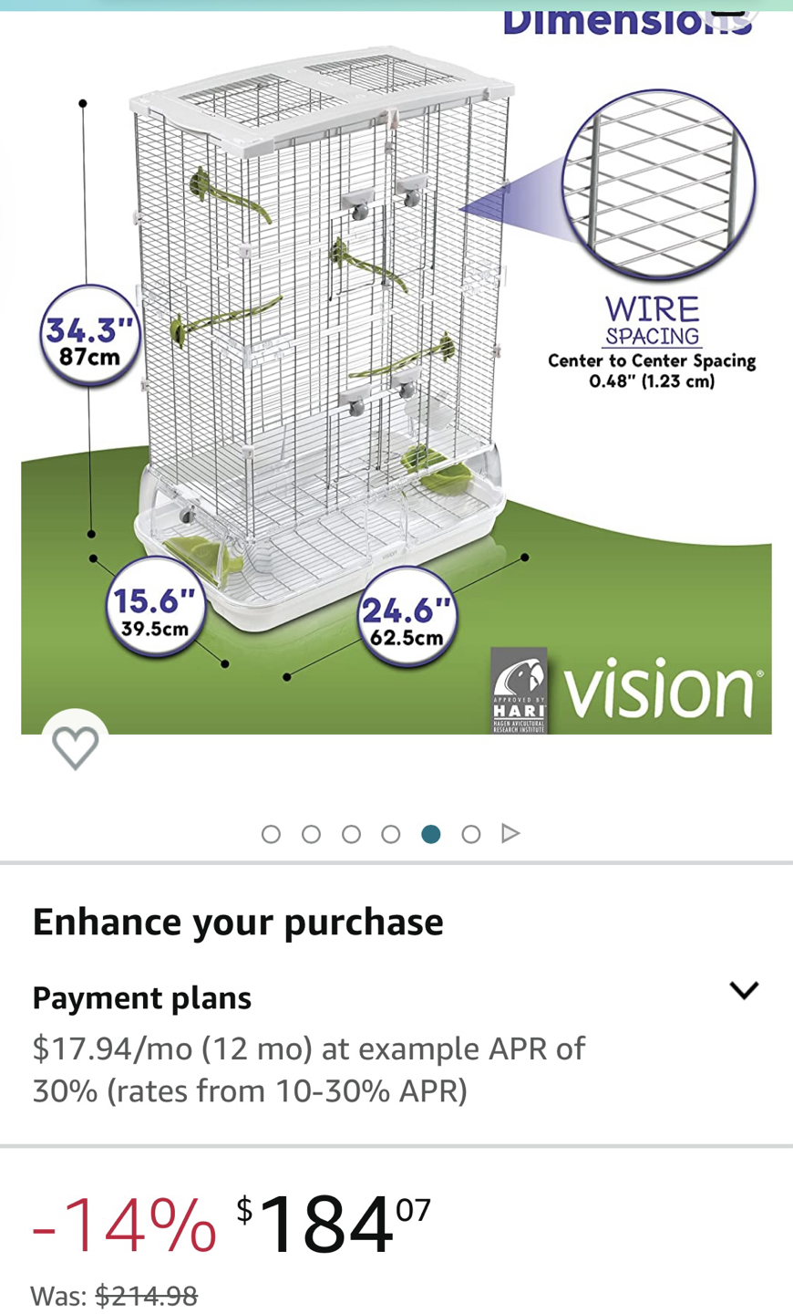 Vision Bird Cage