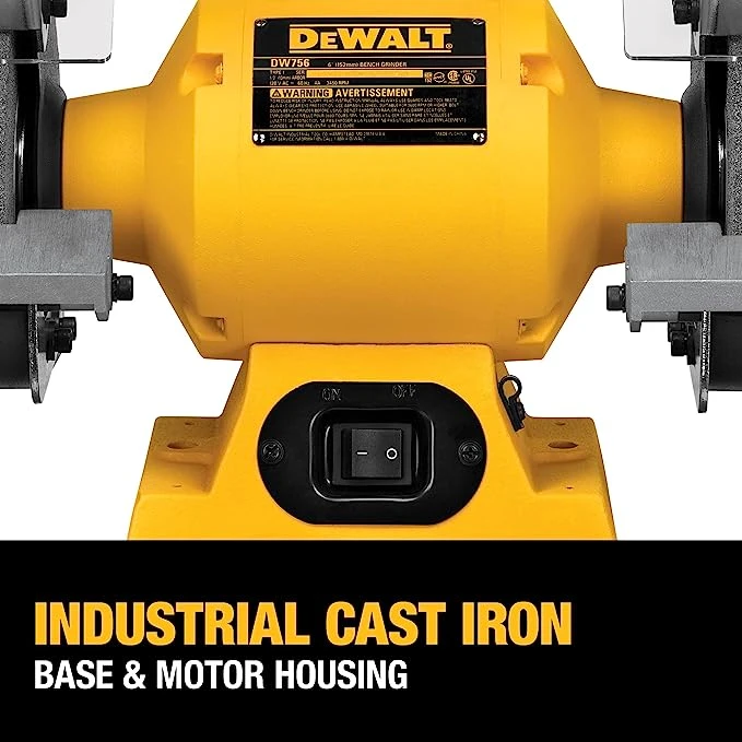 DEWALT Bench Grinder, 6-Inch (DW756) - photo 4
