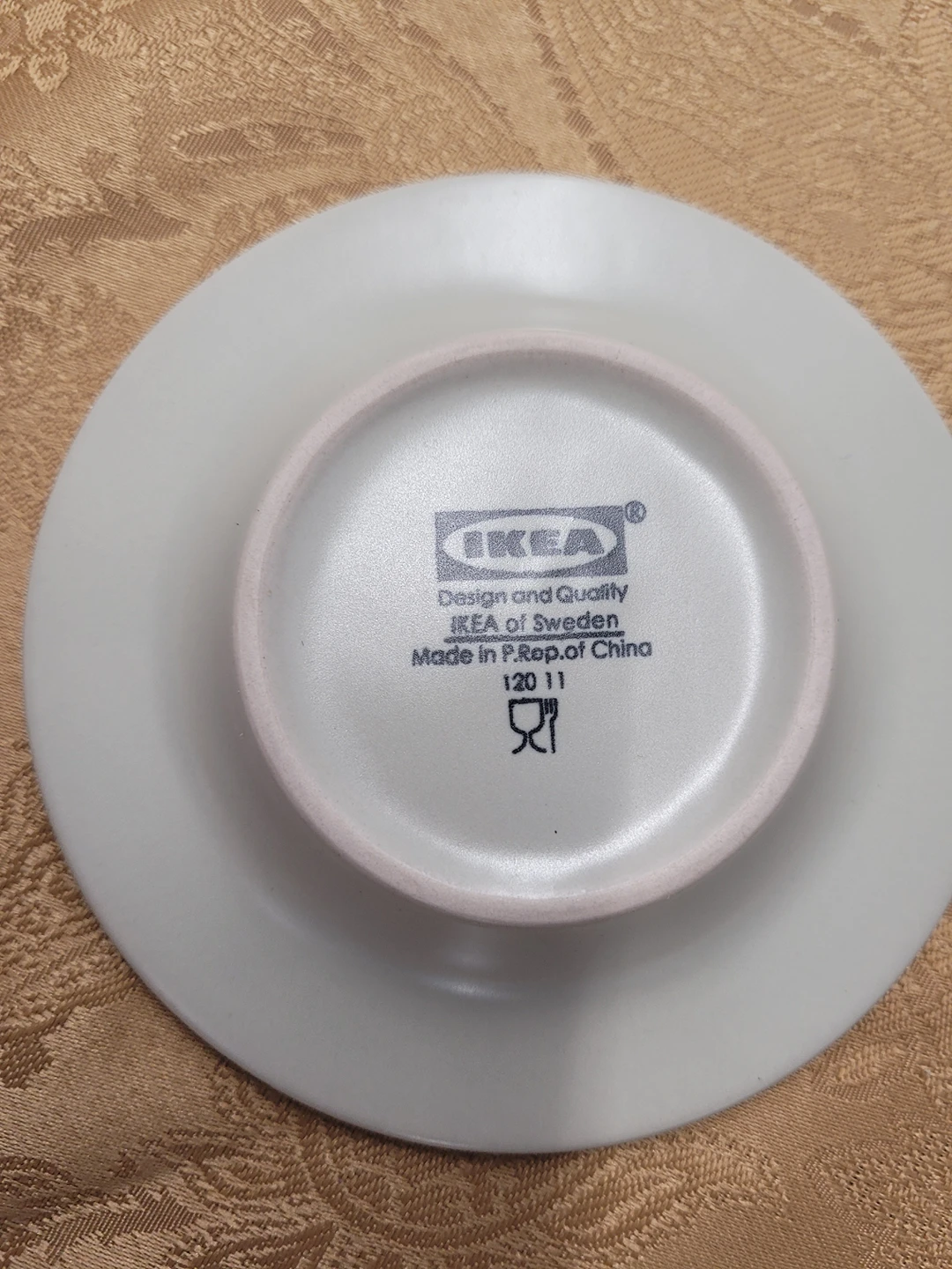 Set of 5 Grey-Blue Ikea Cups image indicator(5)