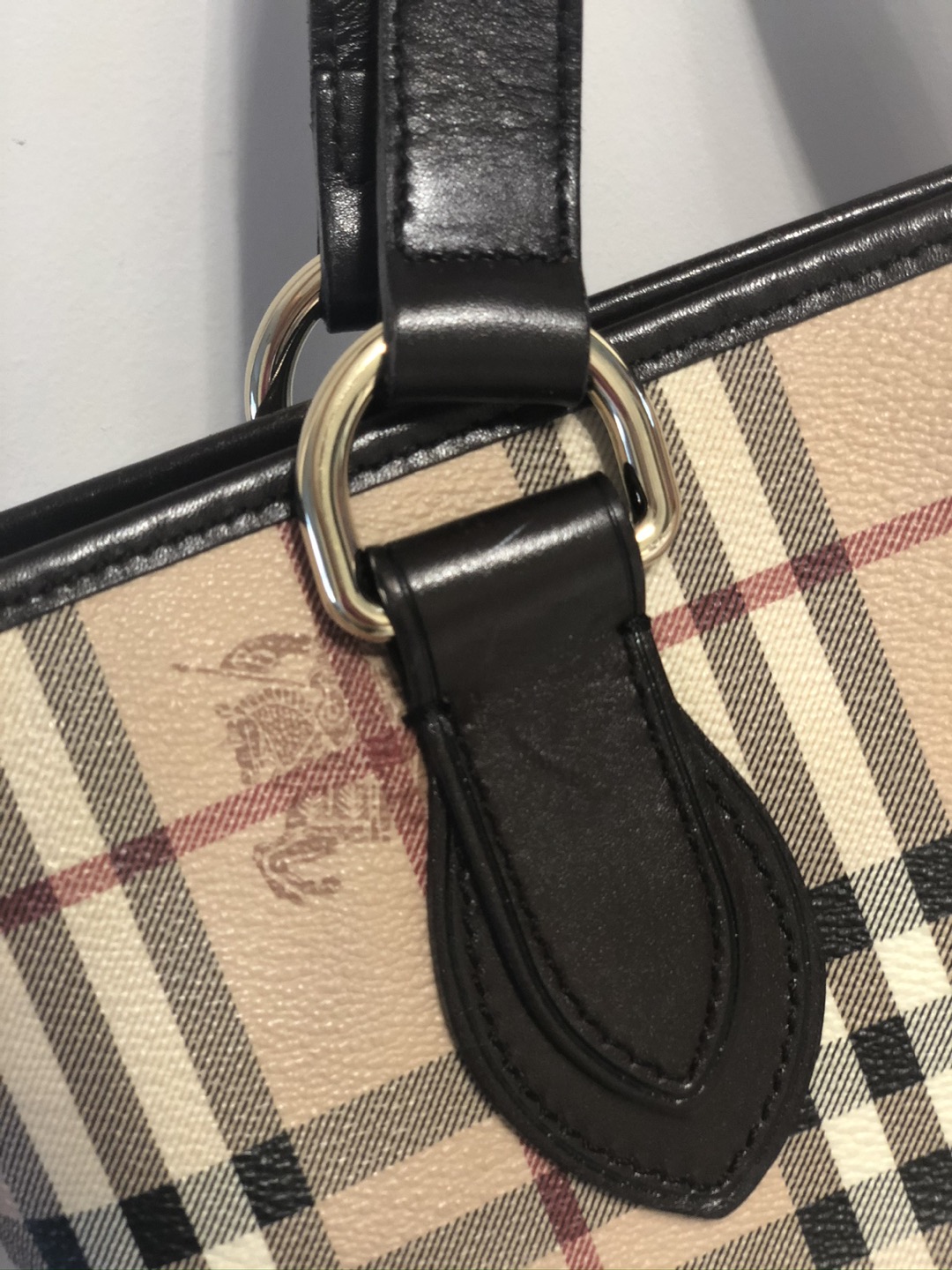 Burberry Haymark Tote Purse image indicator(4)