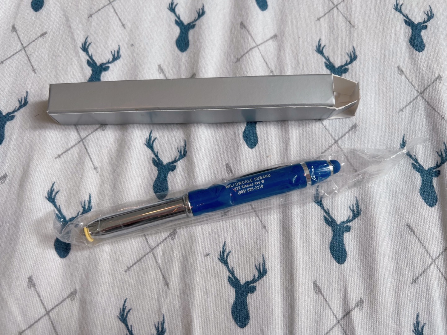 Subaru Logo Pen with touchscreen Pen Brand New 🏀 image indicator(2)