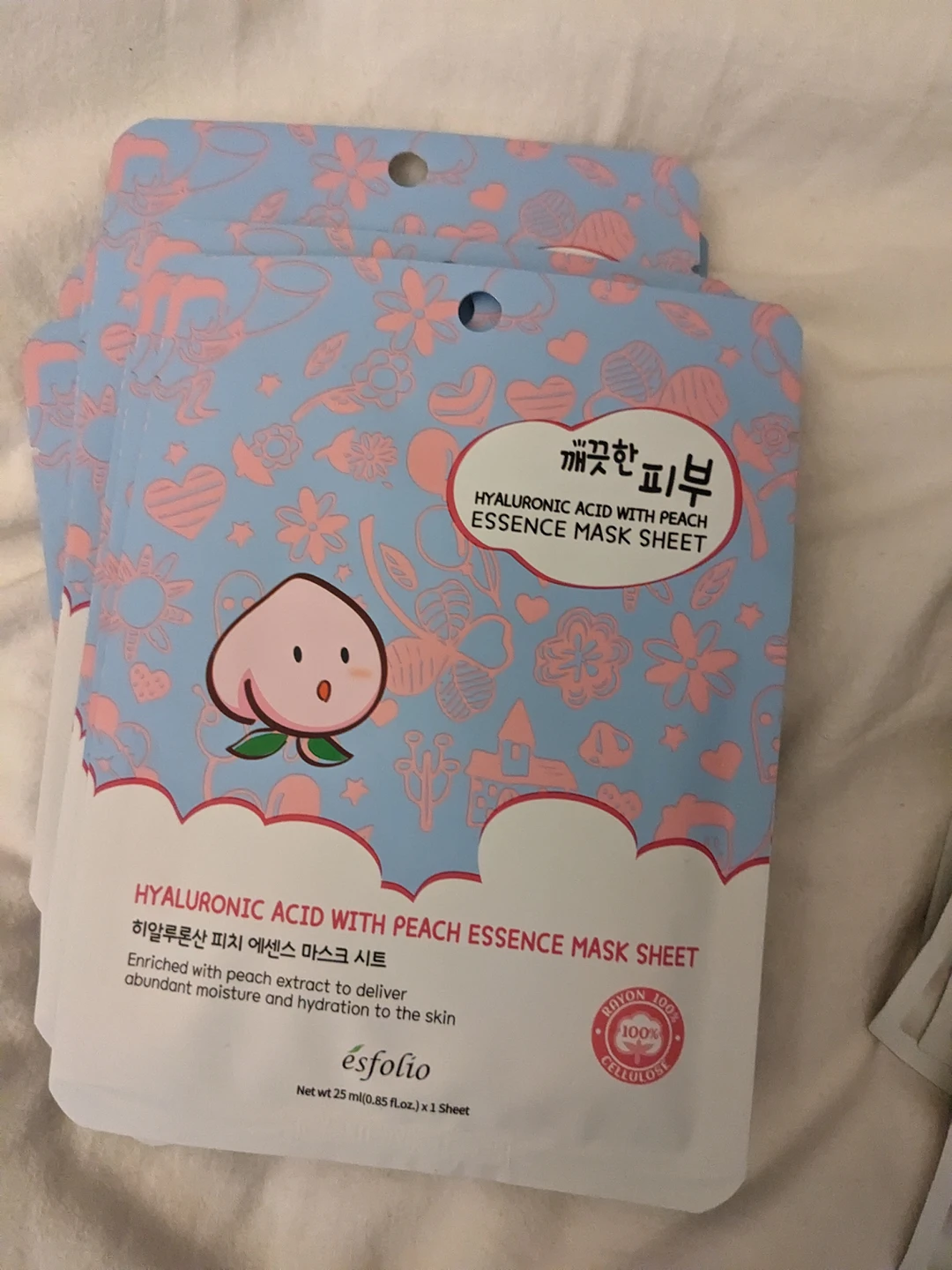 Korean sheet masks image indicator(4)