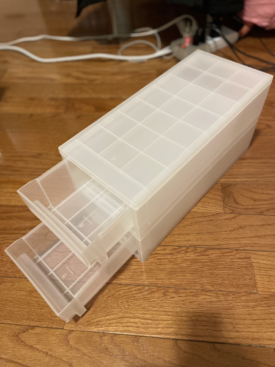 Muji Adjustable plastic drawer