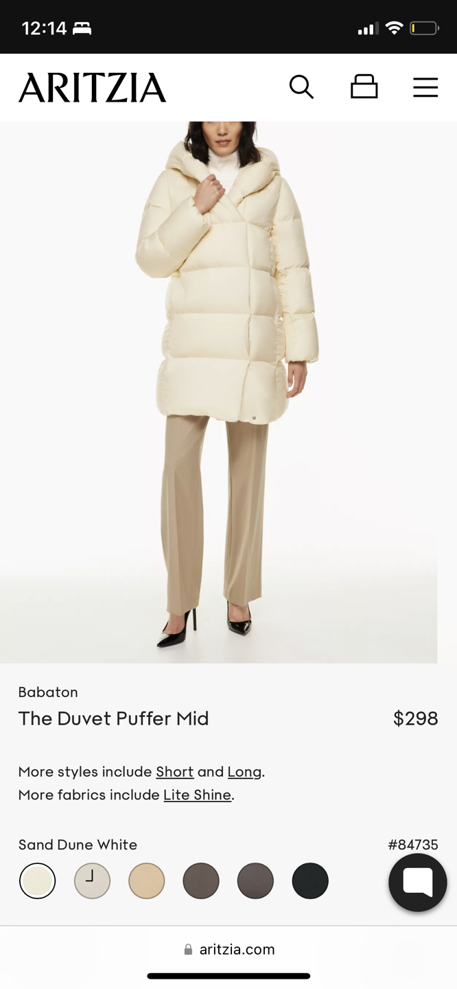 Babaton Winter Puffer Jacket