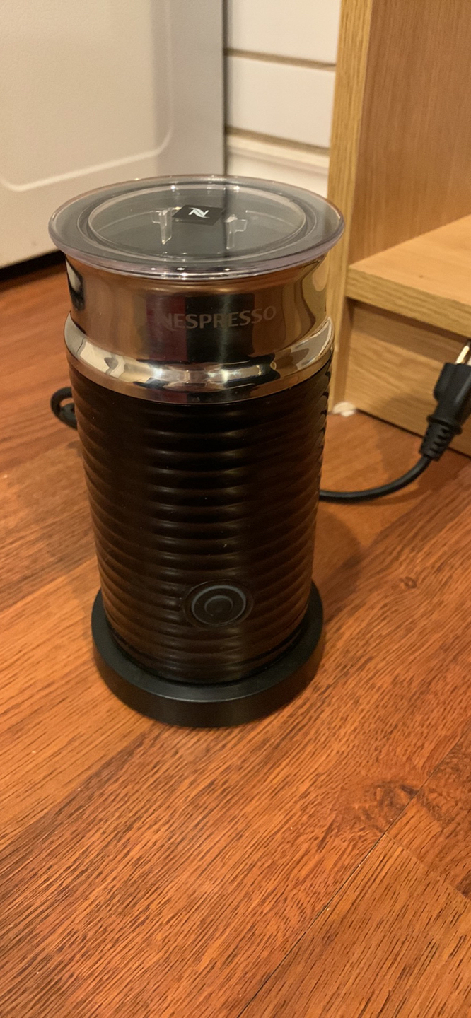 Nespresso milk frothed thumbnail