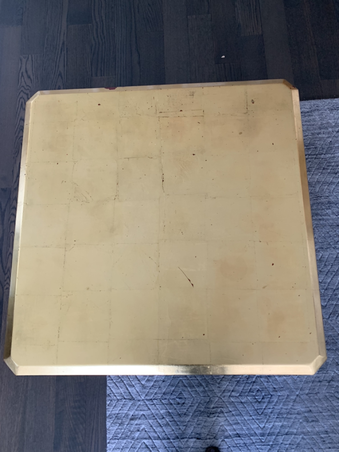 Gilded coffee table - photo 4