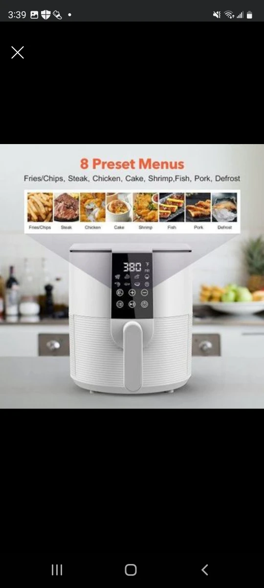 Kitcher Air Fryer, 3.5 Quart - photo 5