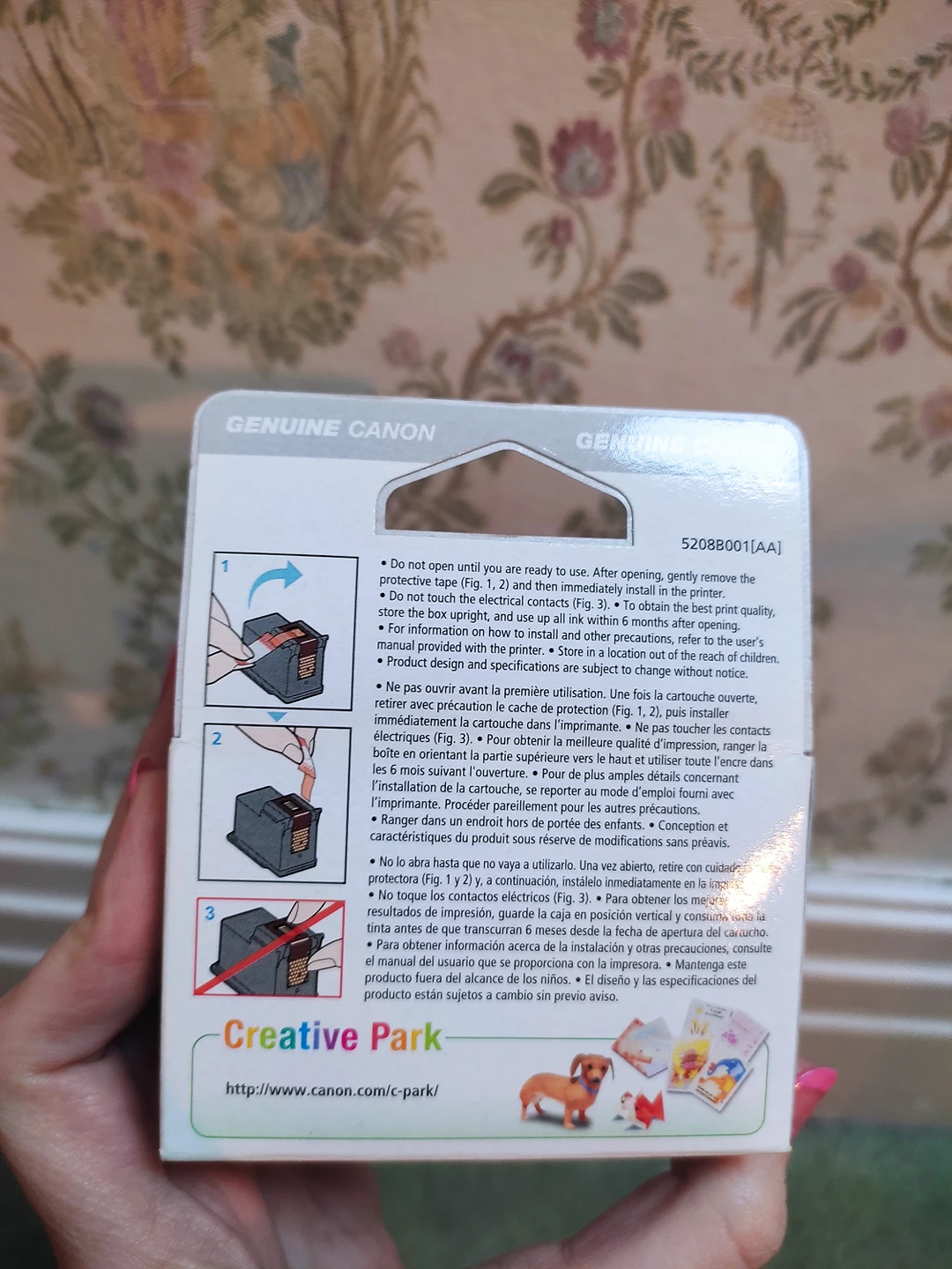 ink cartridges 241XL color Canon PIXMA CL-241xl image indicator(5)