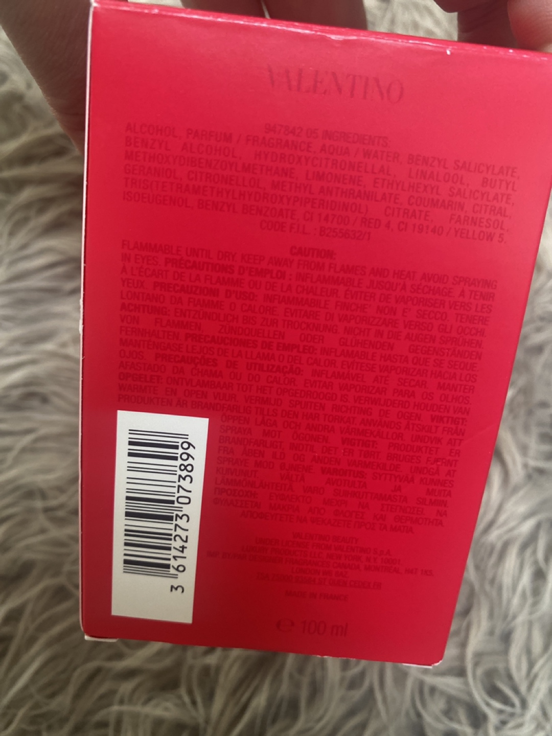 Valentino Voce Viva Perfume - 100ml NEW - photo 3