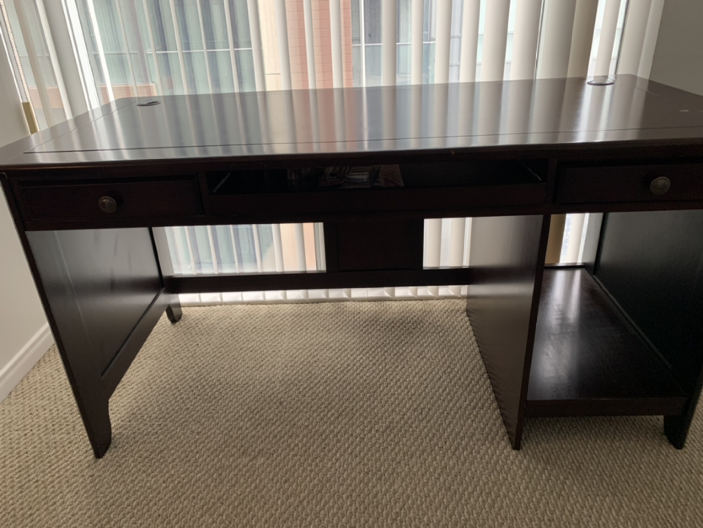Wooden Desk - photo 2