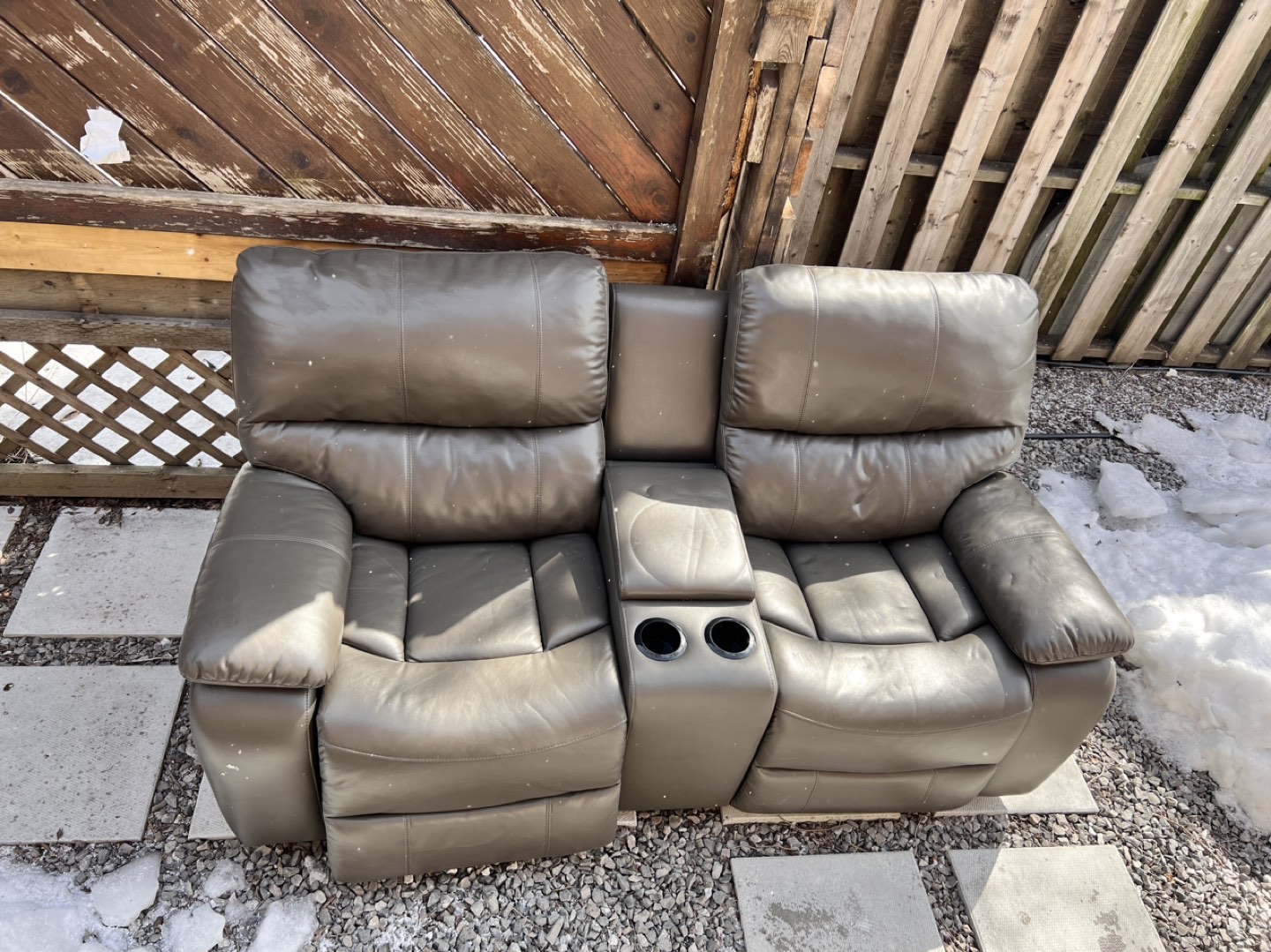 Recliner Two - Seater Sofa Moving Out Sale - photo 2
