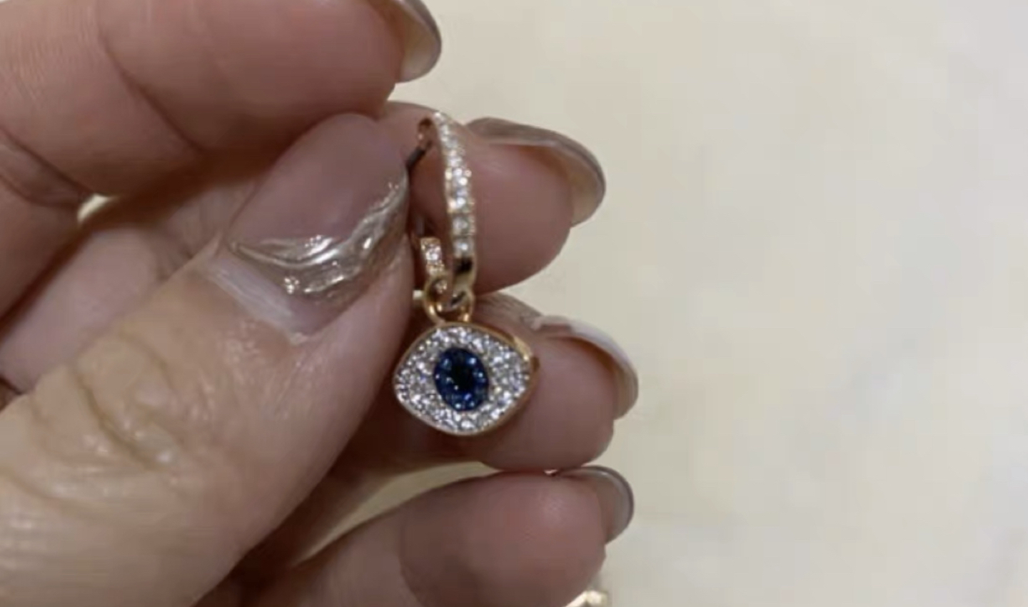 Brand new Swarovski evil Evil eye two way earrings - photo 2
