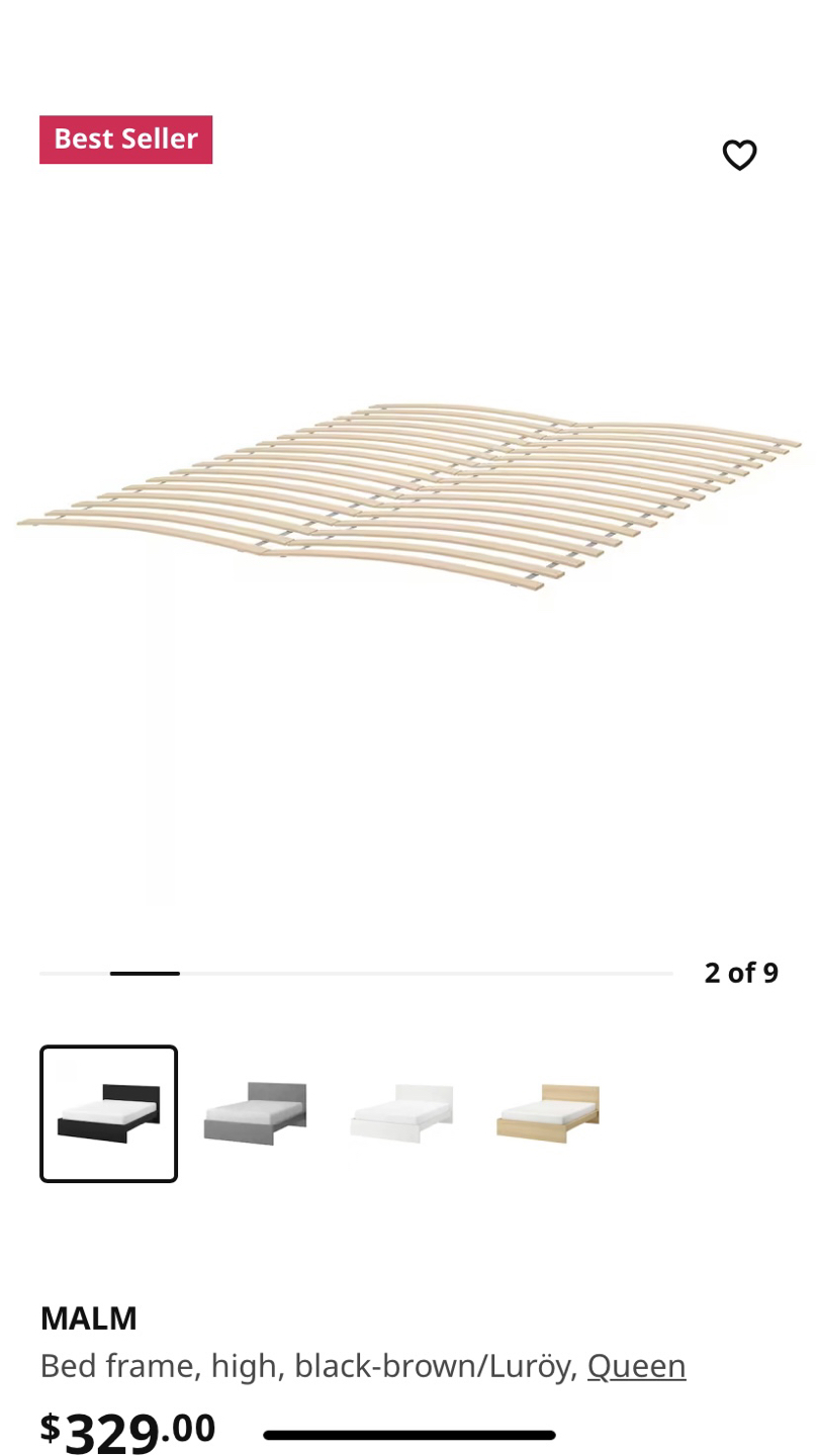 Ikea -Malm Bed Frame -Full Size - photo 5