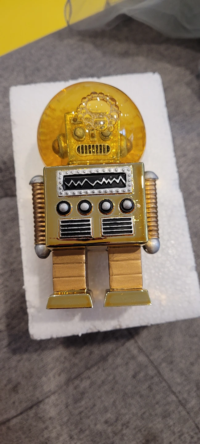 robot snow globe #freecycle