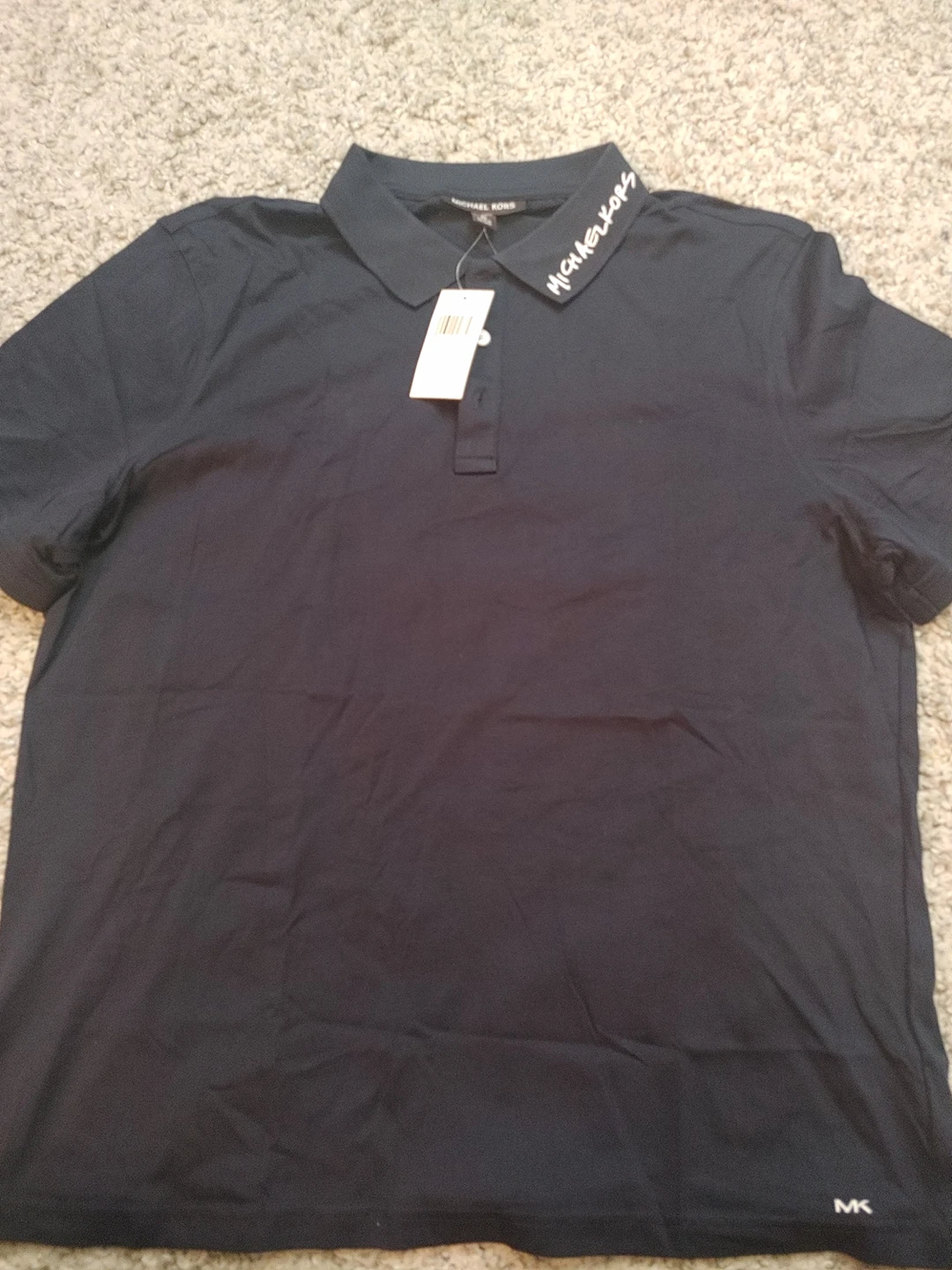 Michael Kors Navy Polo image indicator(2)