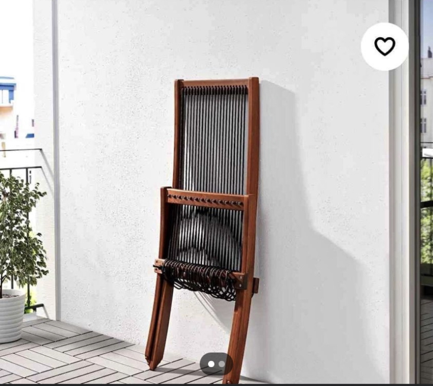 BROMMÖ Lounger outdoor chair image indicator(2)