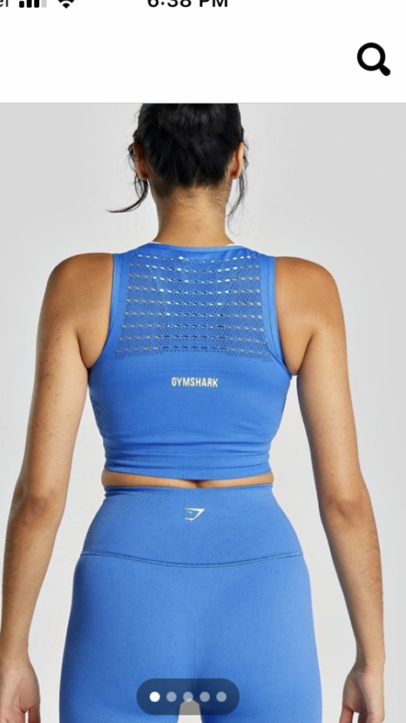 Gymshark Tank Too size Small