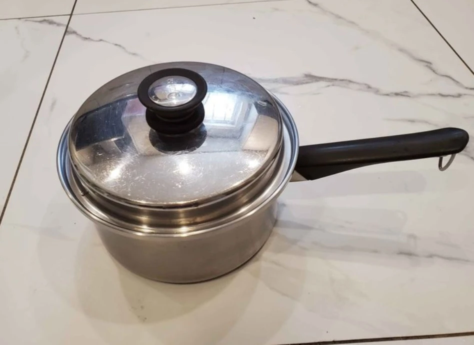 Amway 3-qt 18/8 Multi-Ply Stainless Steel Pot thumbnail