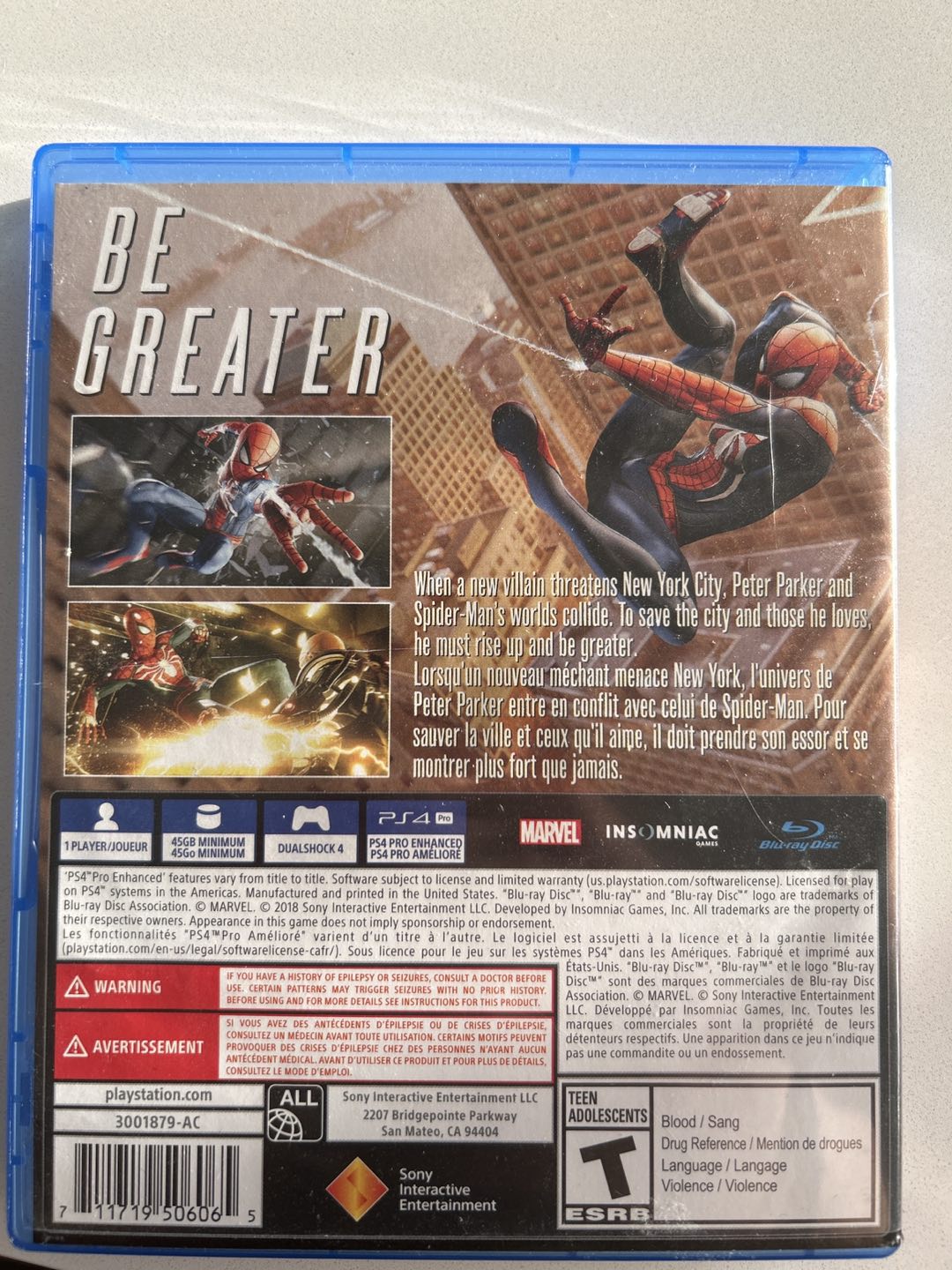 SPIDER-MAN ps4 image indicator(2)
