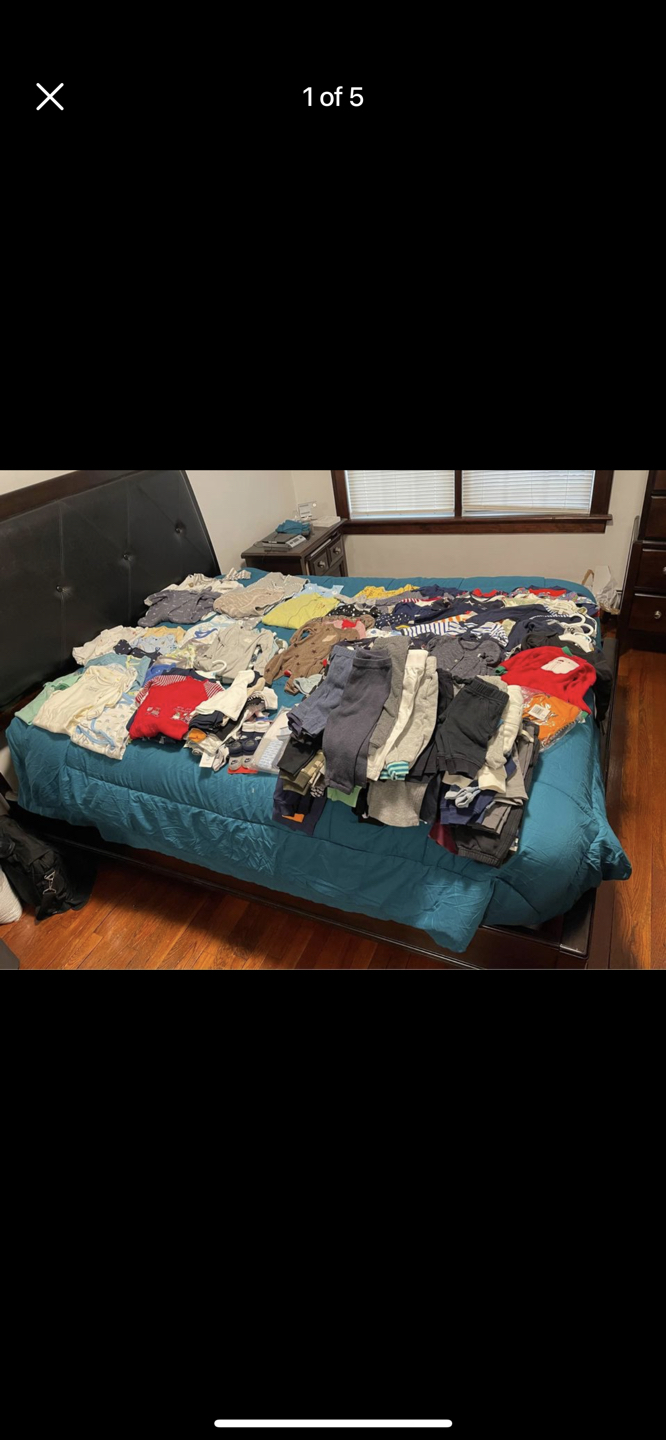 Huge baby boy pajama lot thumbnail