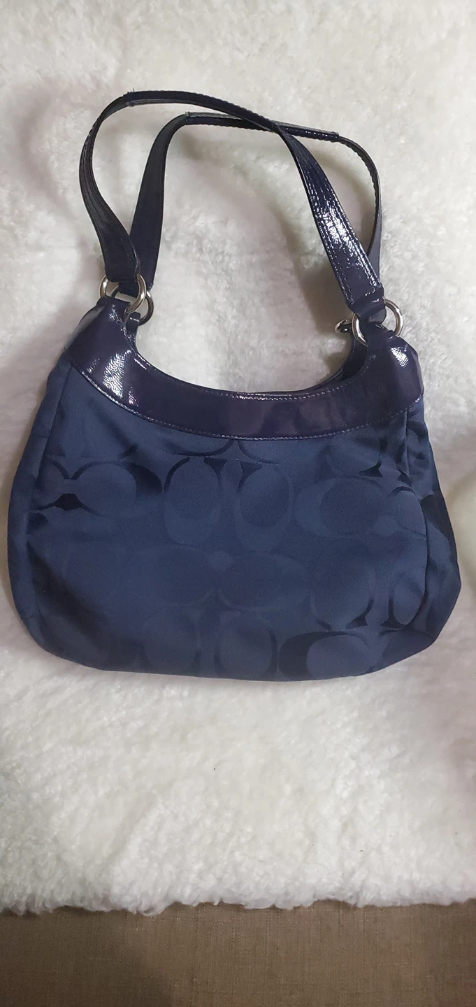 Blue Coach purse/bag 🏀 image indicator(2)