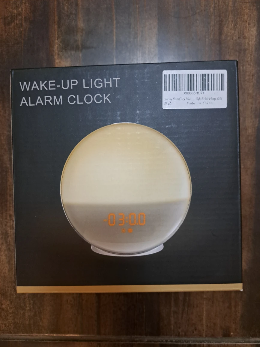 brand new unopened wake-up light alarm clock