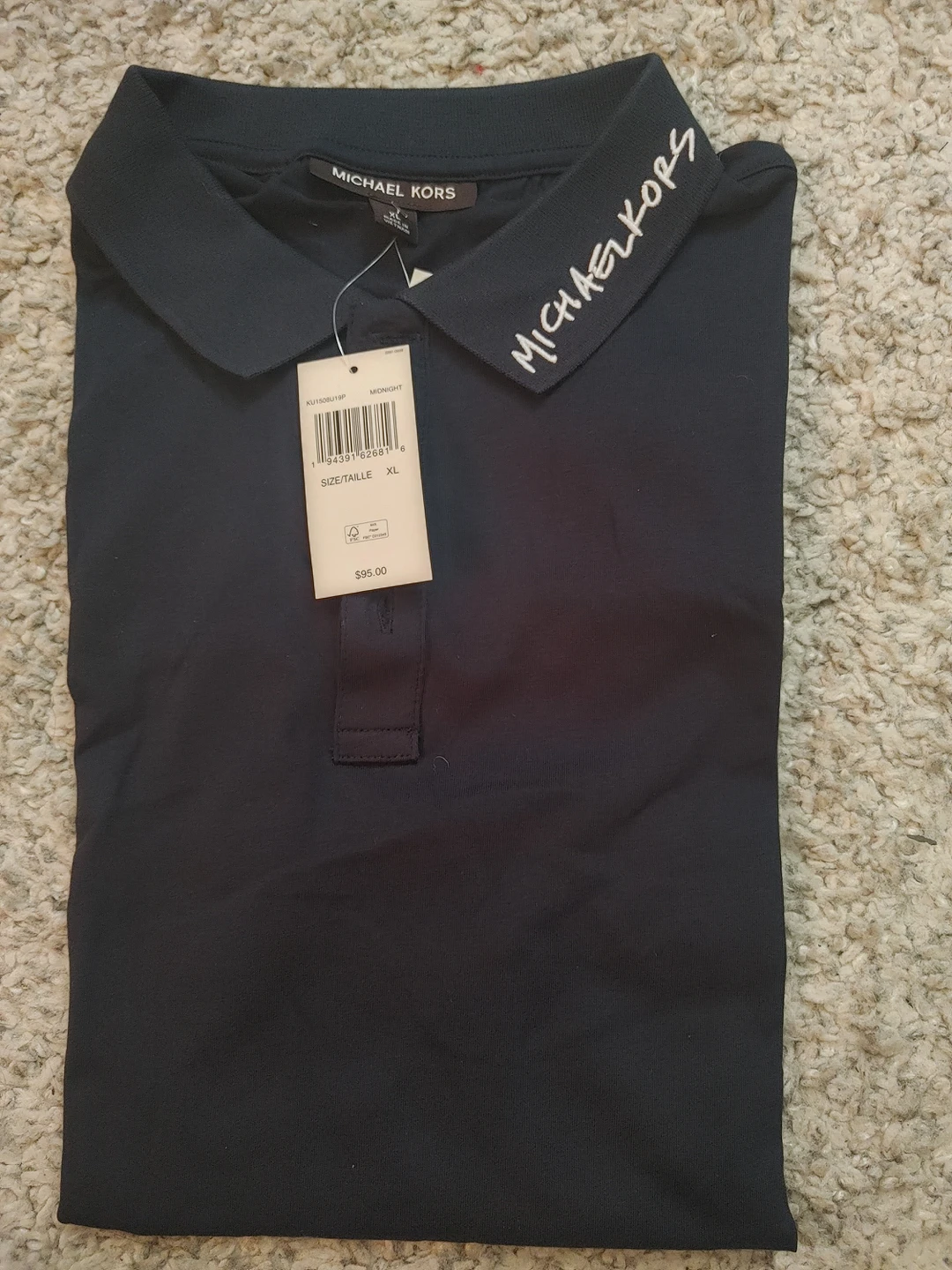 Michael Kors Navy Polo