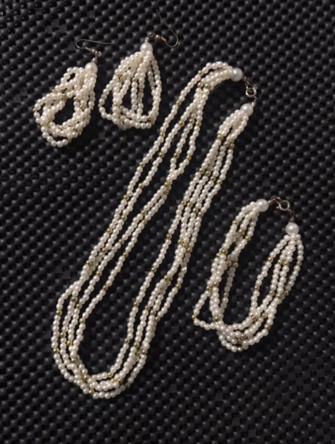 Red Rhinestone Necklace Set/Assorted Necklace Sets image indicator(8)