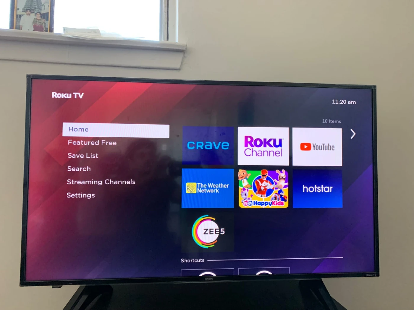 40inch Roku TV with TV stand free - photo 2