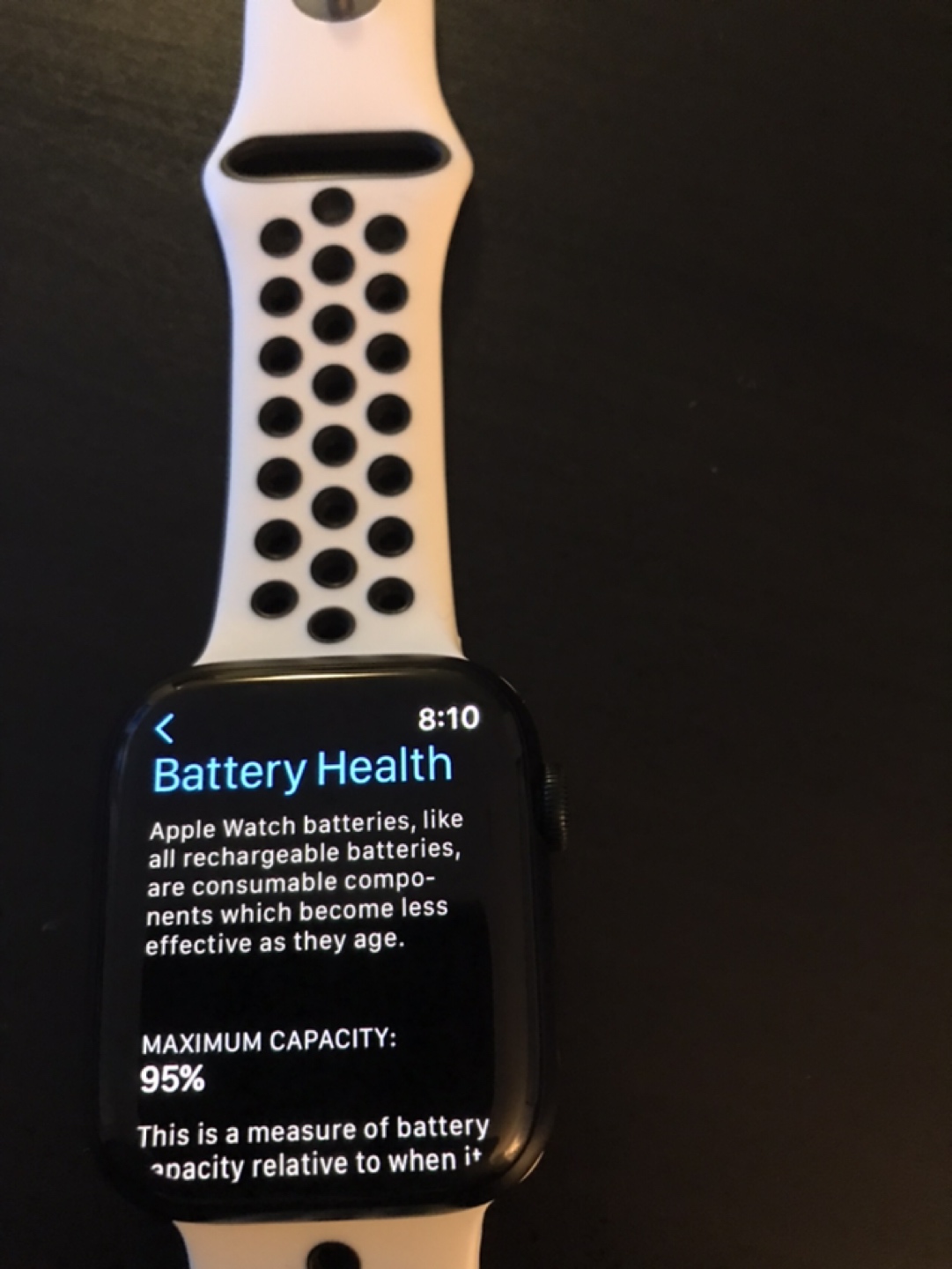 Apple Watch Series 7 Nike 44mm GPS Midnight Aluminum Case