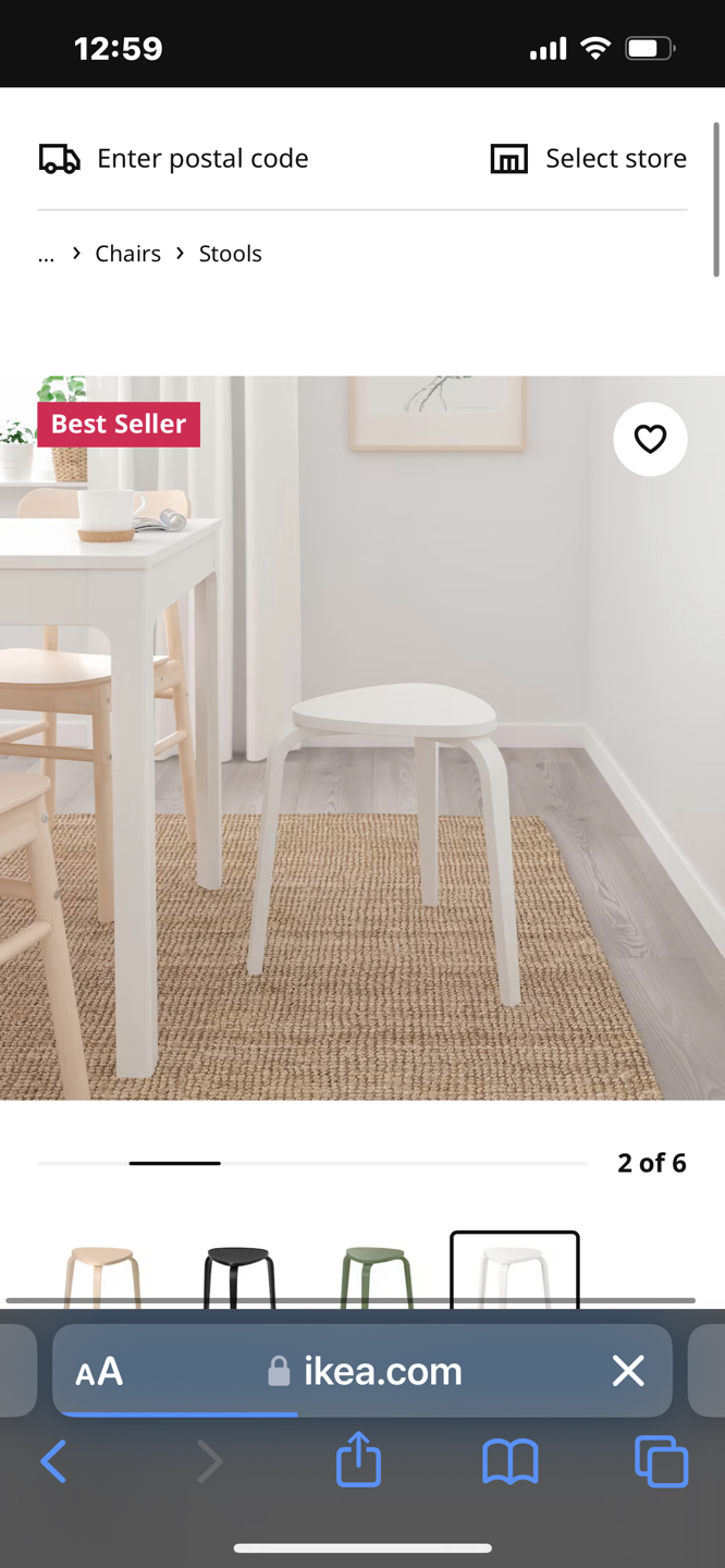 Ikea kyrre stool - photo 5