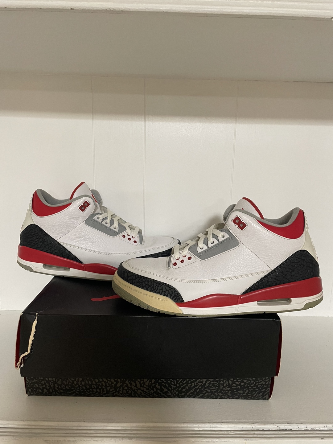 Jordan 3 Fire Red 2013 Size 11.5