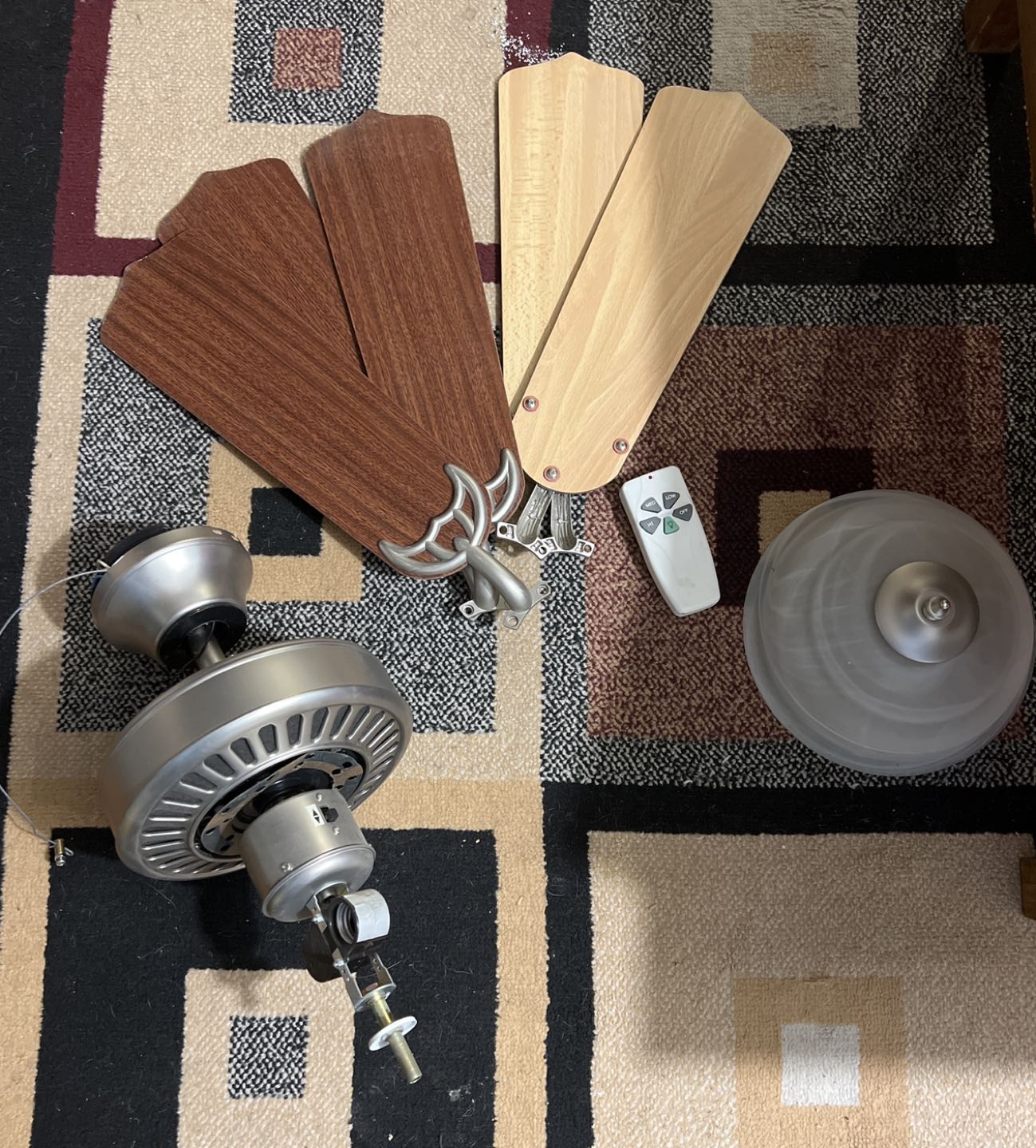 Stainless Steel Ceiling Fan For Sale Remote Controlled thumbnail