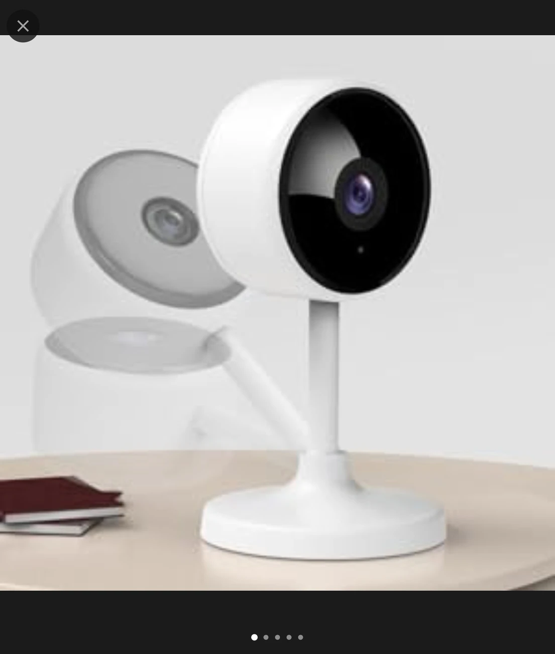 Indoor Security Camera Wireless Works with Alexa