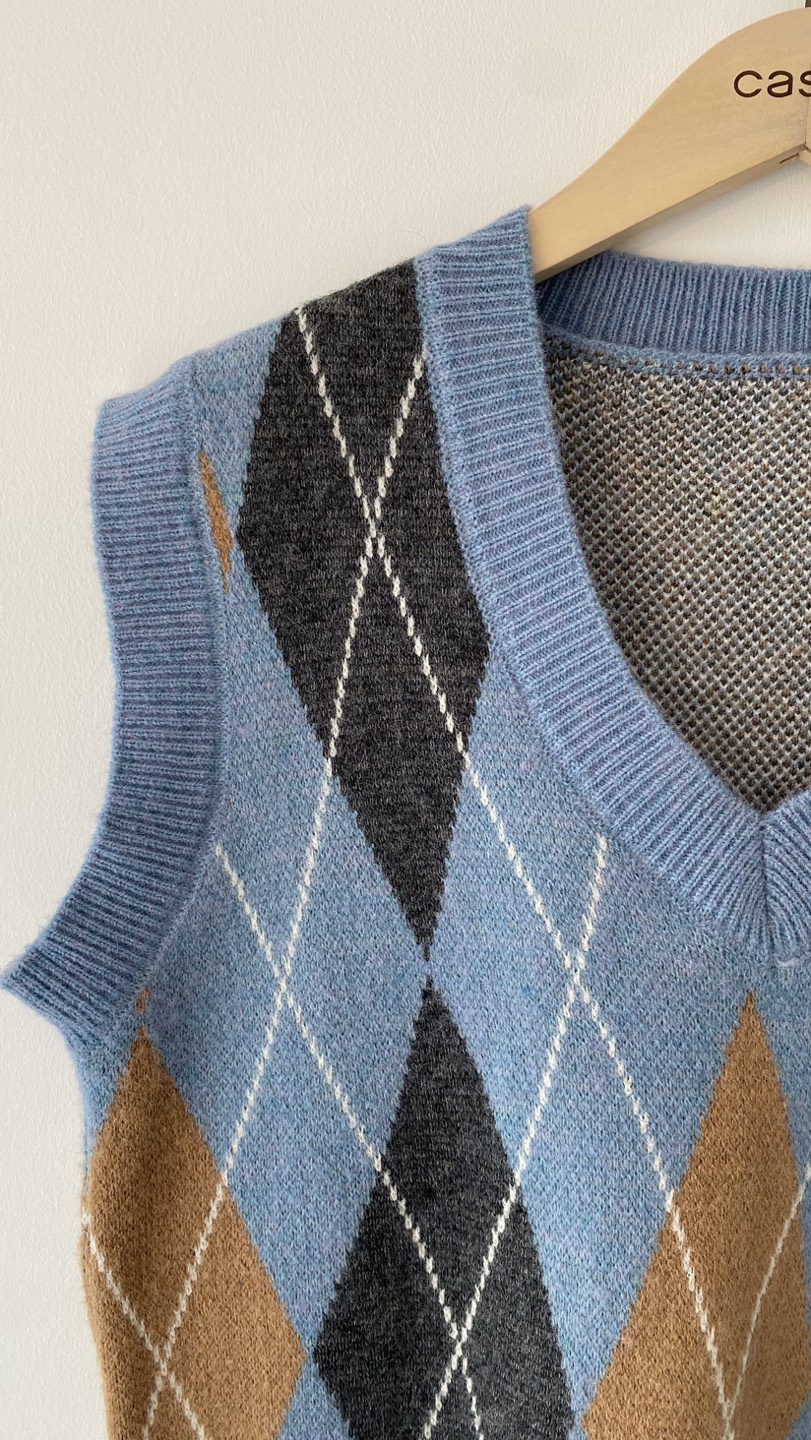 knit vest - photo 2