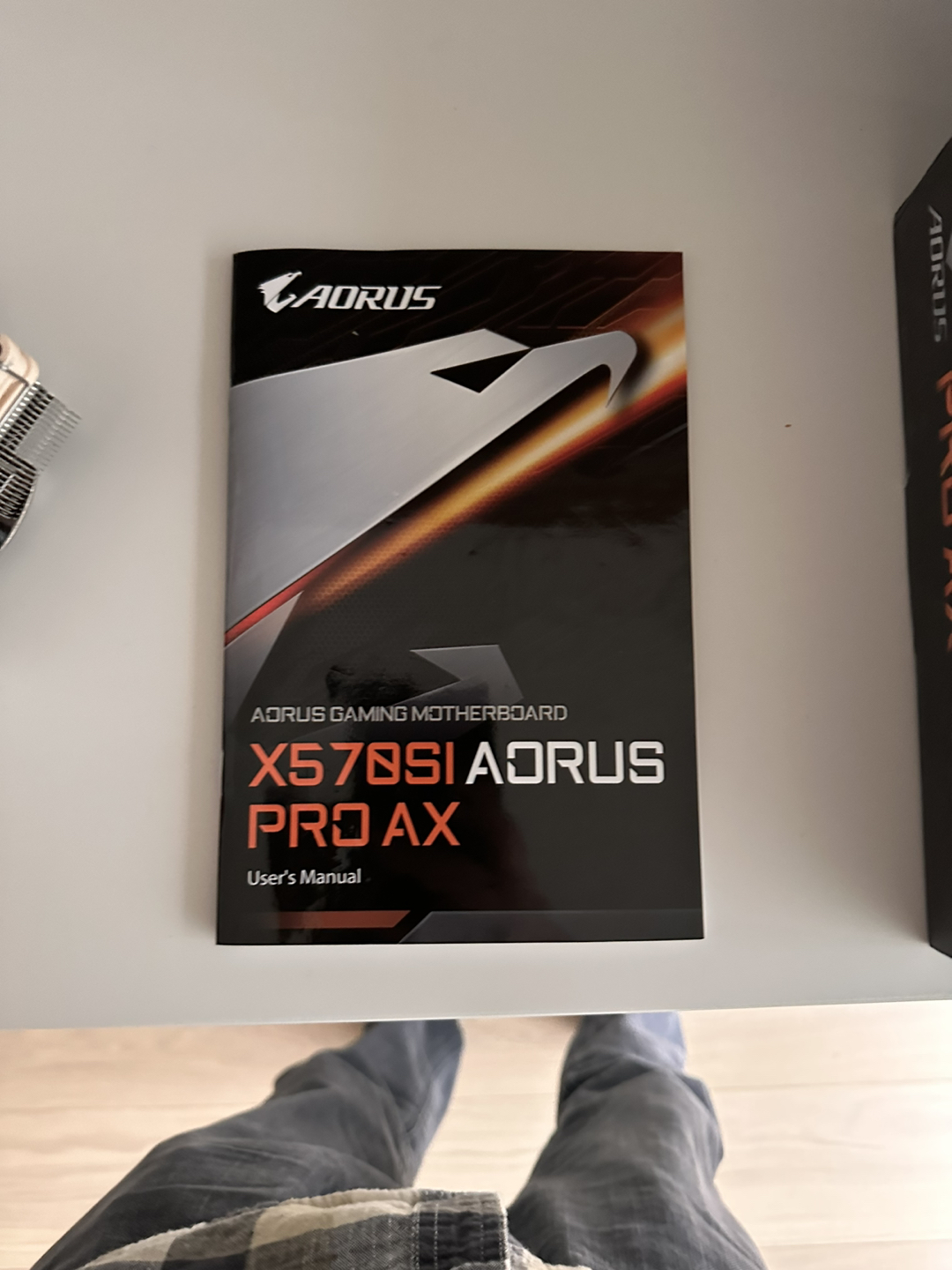 X570si Aorus master with Noctua fan