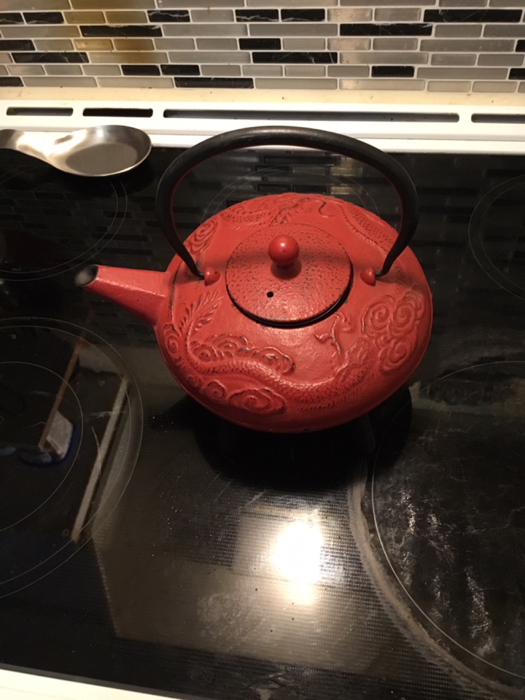 Cast iron teapot with infuser 💸 image indicator(2)
