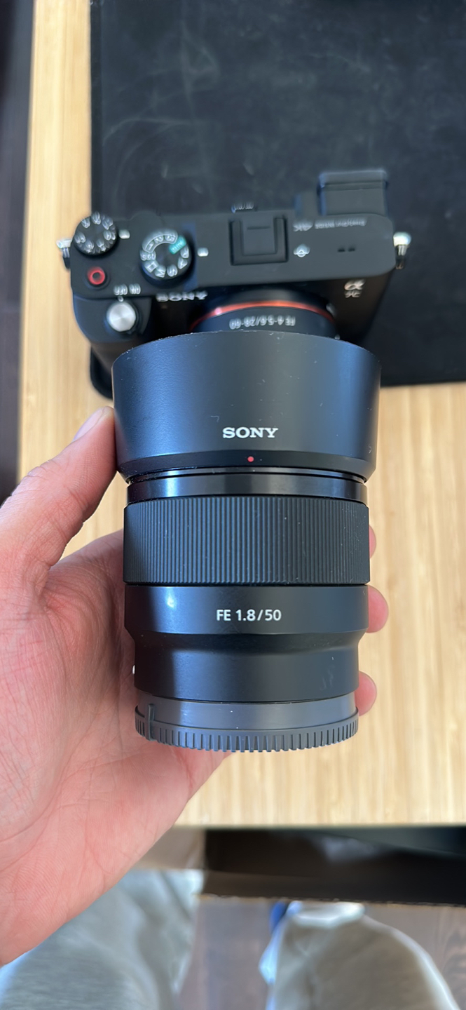 Sony A7C Camera with 28-60mm lens and 50mm prime lens - photo 3