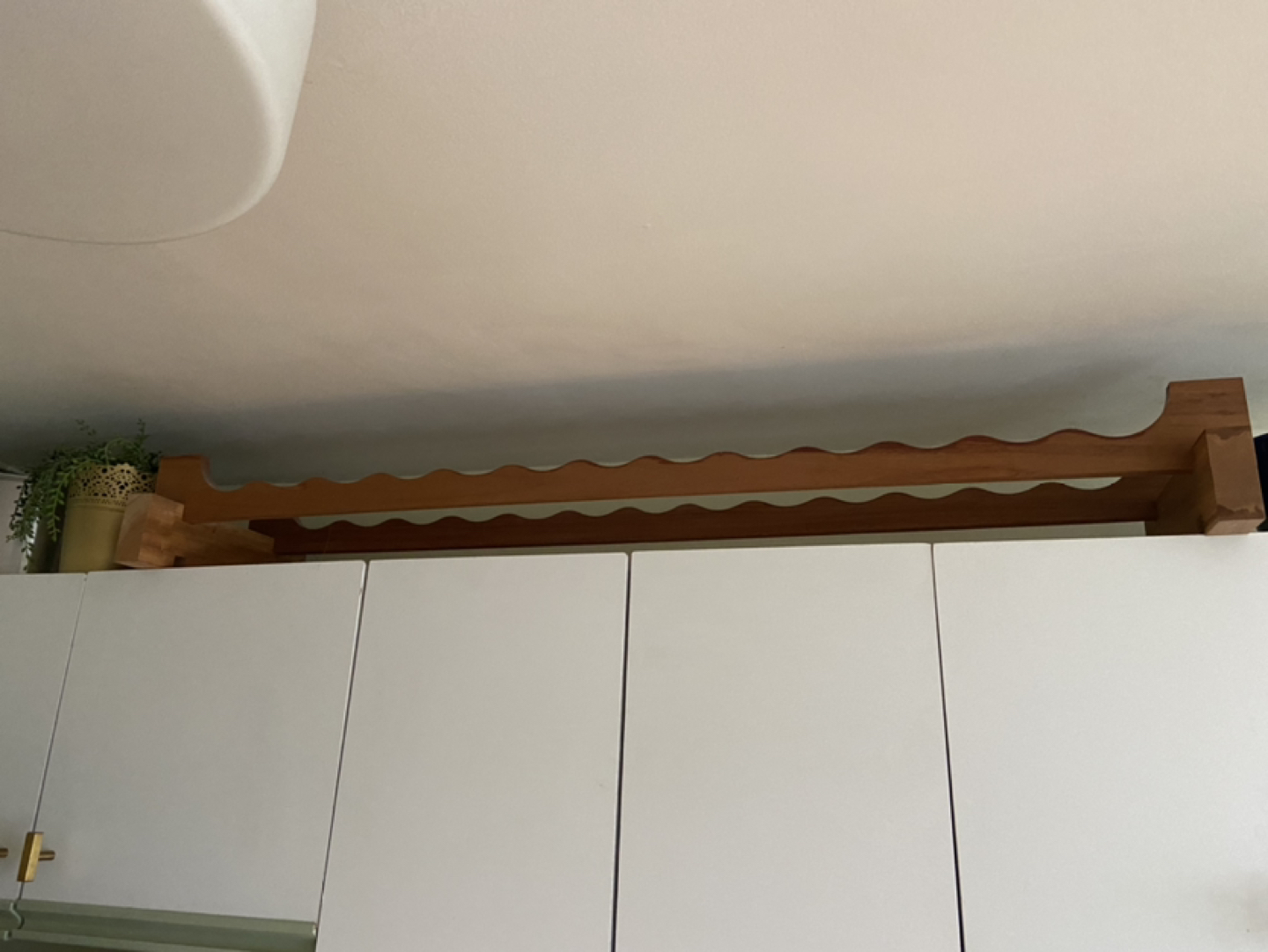 12 bottle wine rack - above cupboard - photo 2
